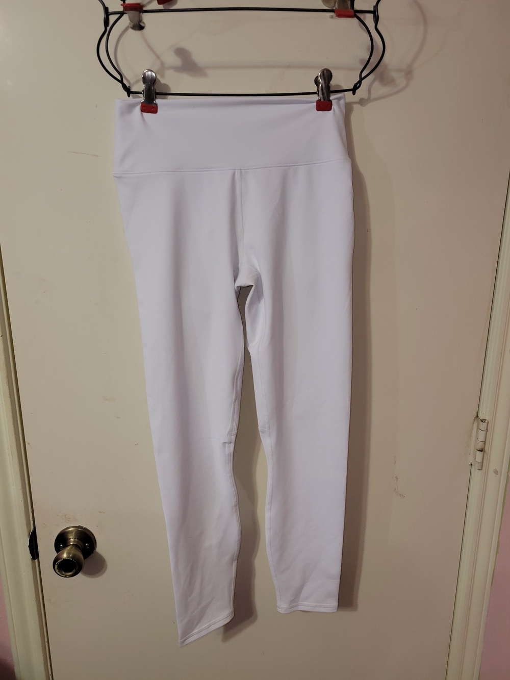 Fabletics White High-Rise Performance Leggings